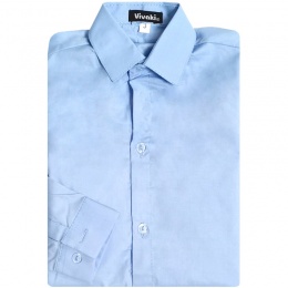 Boys Blue Long Sleeved Shirt