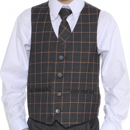Boys best sale navy waistcoat
