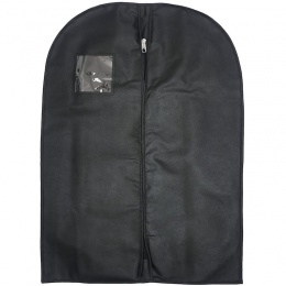 Childrens Black Zipper Garment Cover Suit Bag - 4 Sizes