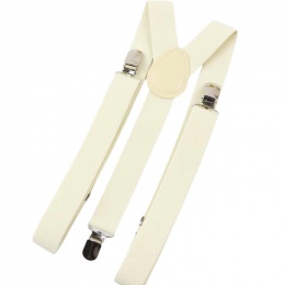 Children's Cream Y-Back Adjustable Braces