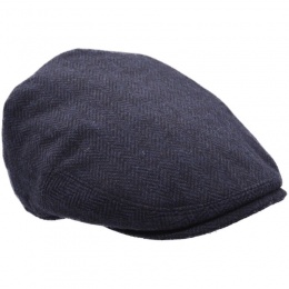 boys navy flat cap